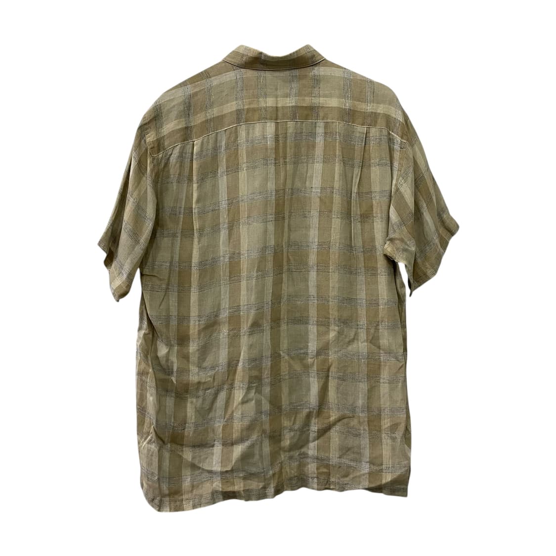 YSL 체크 반팔셔츠(100) 상품이미지2