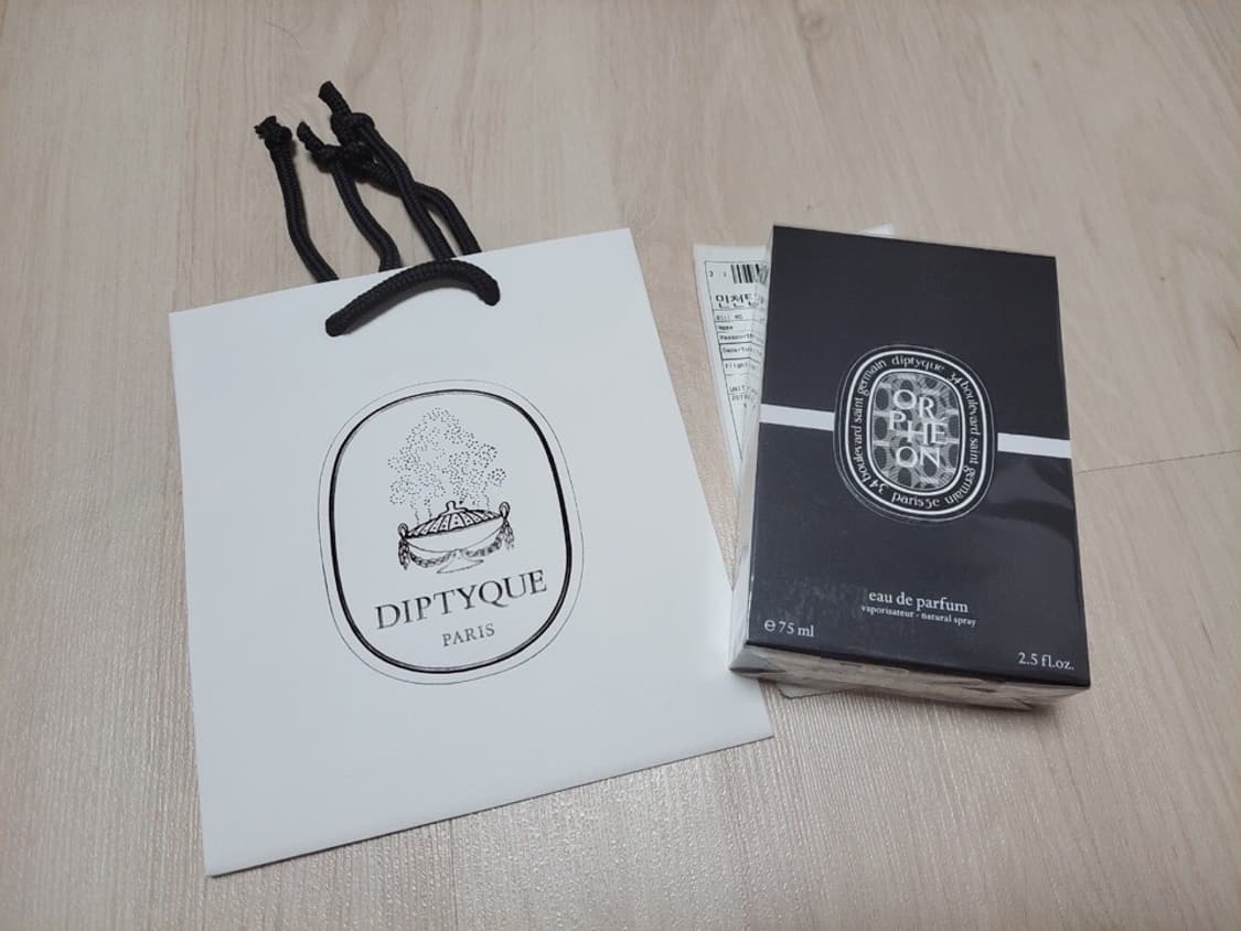 (새상품) Diptyque 딥티크 오르페옹 정매장 선물용 쇼핑백 선물용 상품이미지1