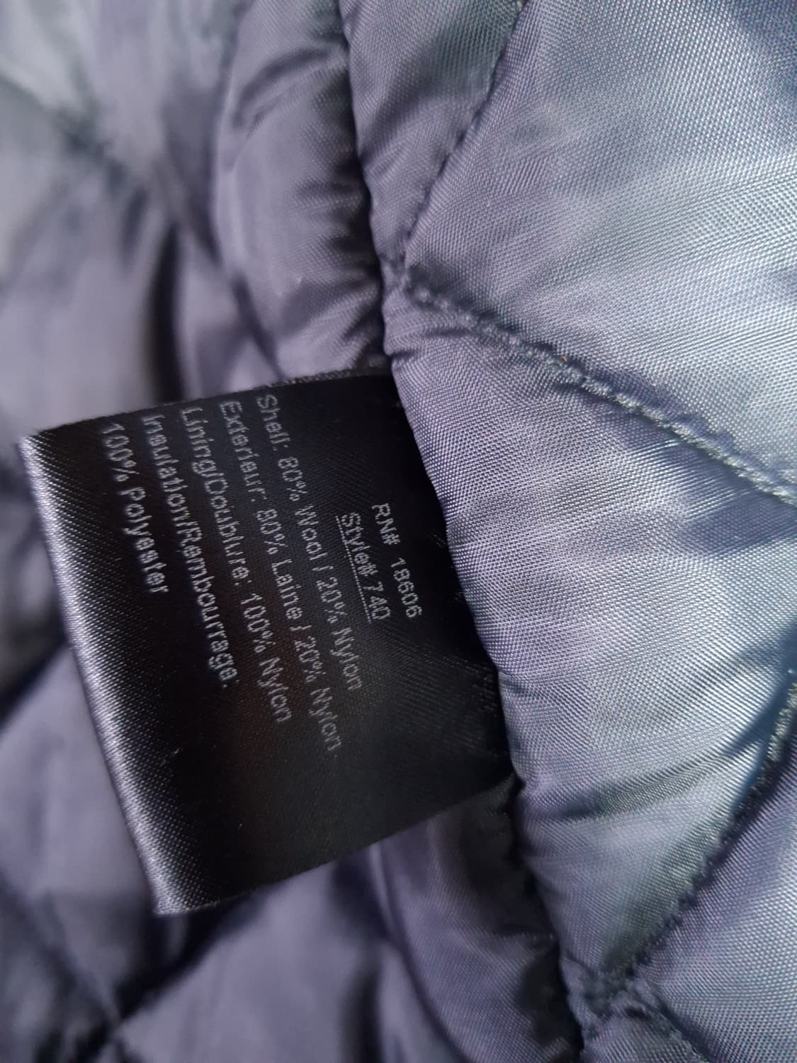 새제품 오리지날 신형 미국제조 미해군 TYPE 쇼트사 울 싱글 피코트 상품이미지8