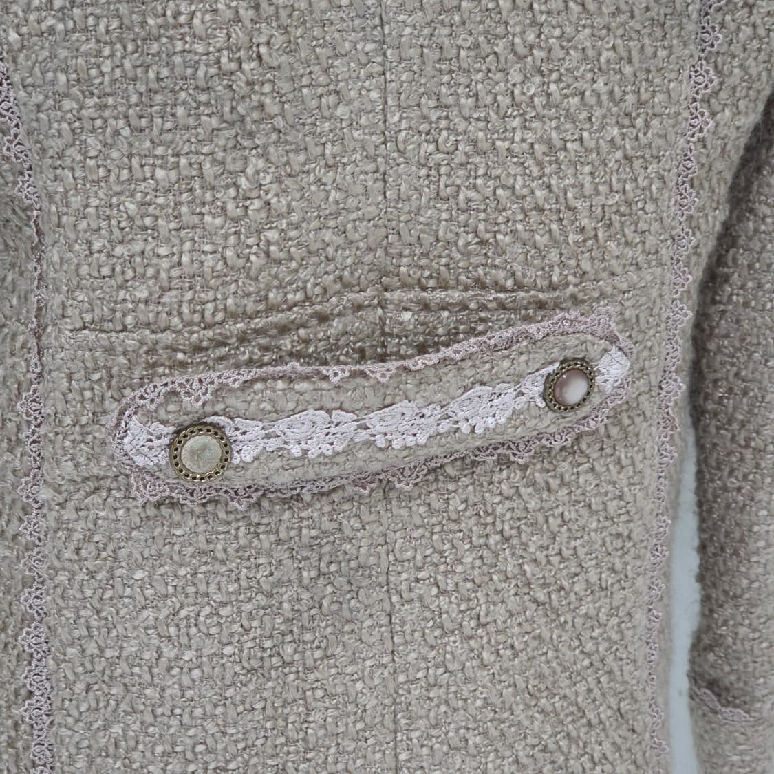 엑시즈팜) 퍼 레이스 히메라떼갸루st 로맨틱로리타 트위드 블레이저자켓 상품이미지7