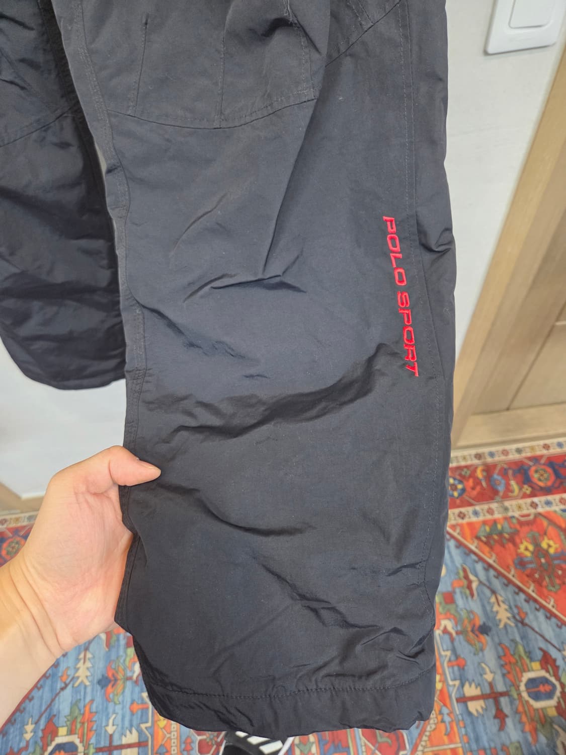 폴로스포츠 안감플리스 방풍 레인 팬츠 대략 34~36 상품이미지6