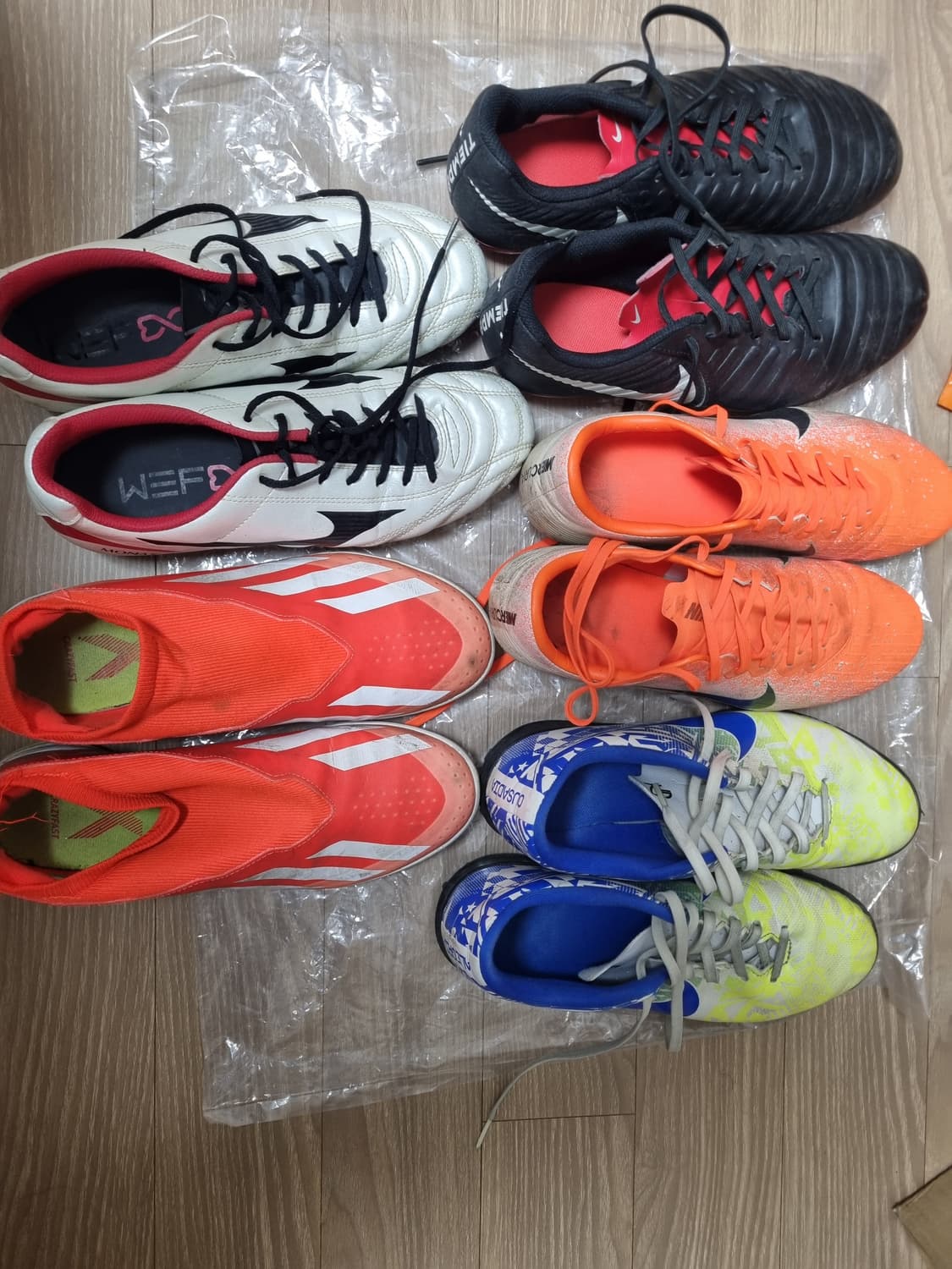 축구화 풋살화 255 일괄 상품이미지2