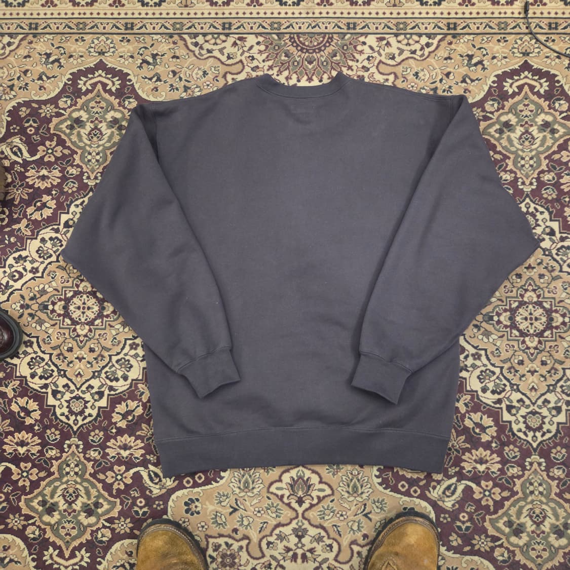 브론슨 논스탁 코튼100 헤비코튼 무지 스웻 차콜 xl 상품이미지2