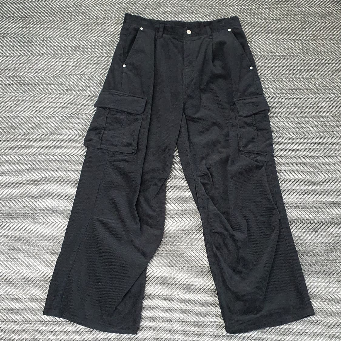 수아레 골덴 카고 와이드 팬츠 남자34 상품이미지1