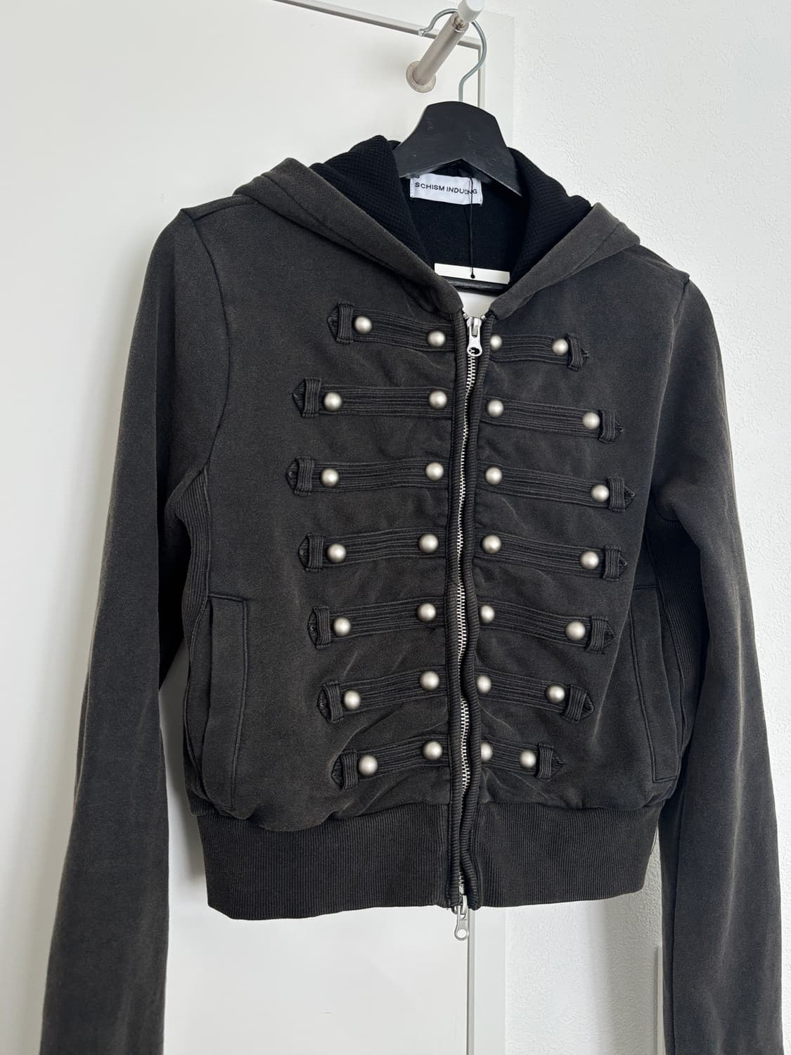 스키즘인듀싱 나폴레옹 후드집업 HUSSAR ZIP HOODIE BLACK 상품이미지4