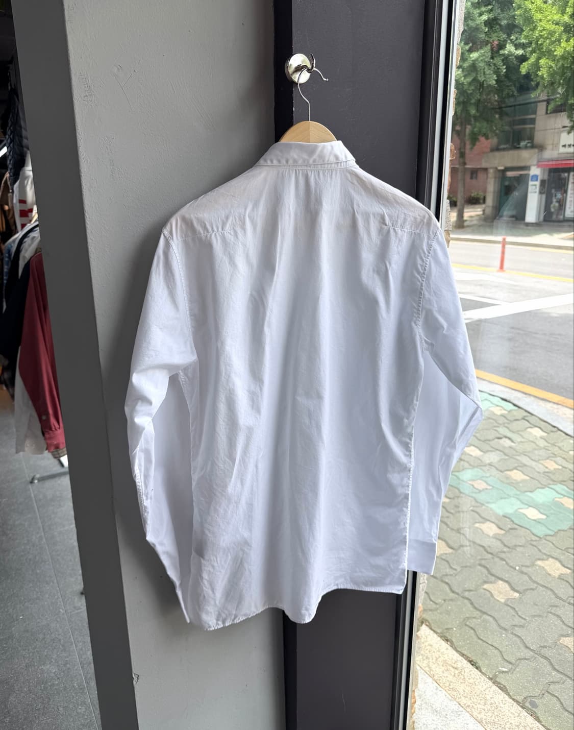 40/ 디올옴므 유니폼 화이트 클래식 셔츠 상품이미지6