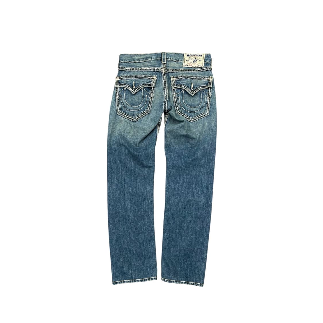 트루릴리전 빅스티치 슬림핏 데님팬츠 made in usa 상품이미지3