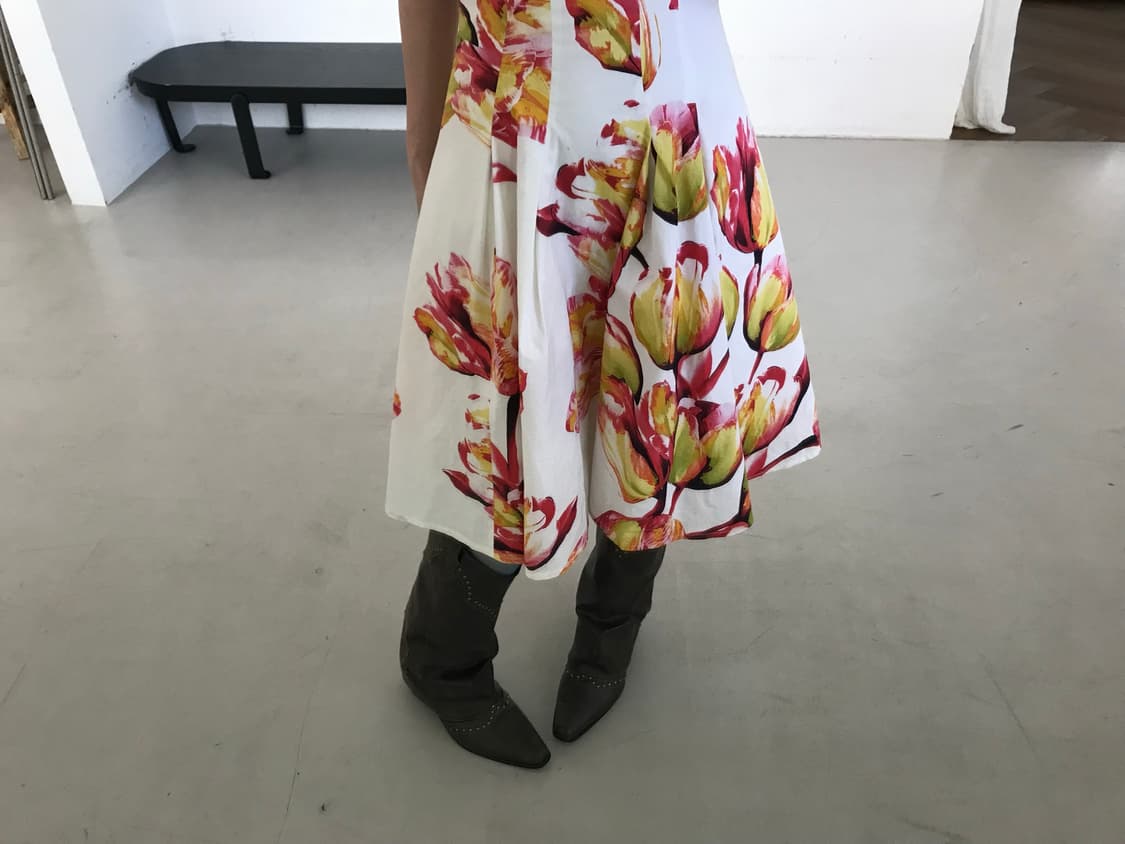 vintage flower pattern one-piece 상품이미지8