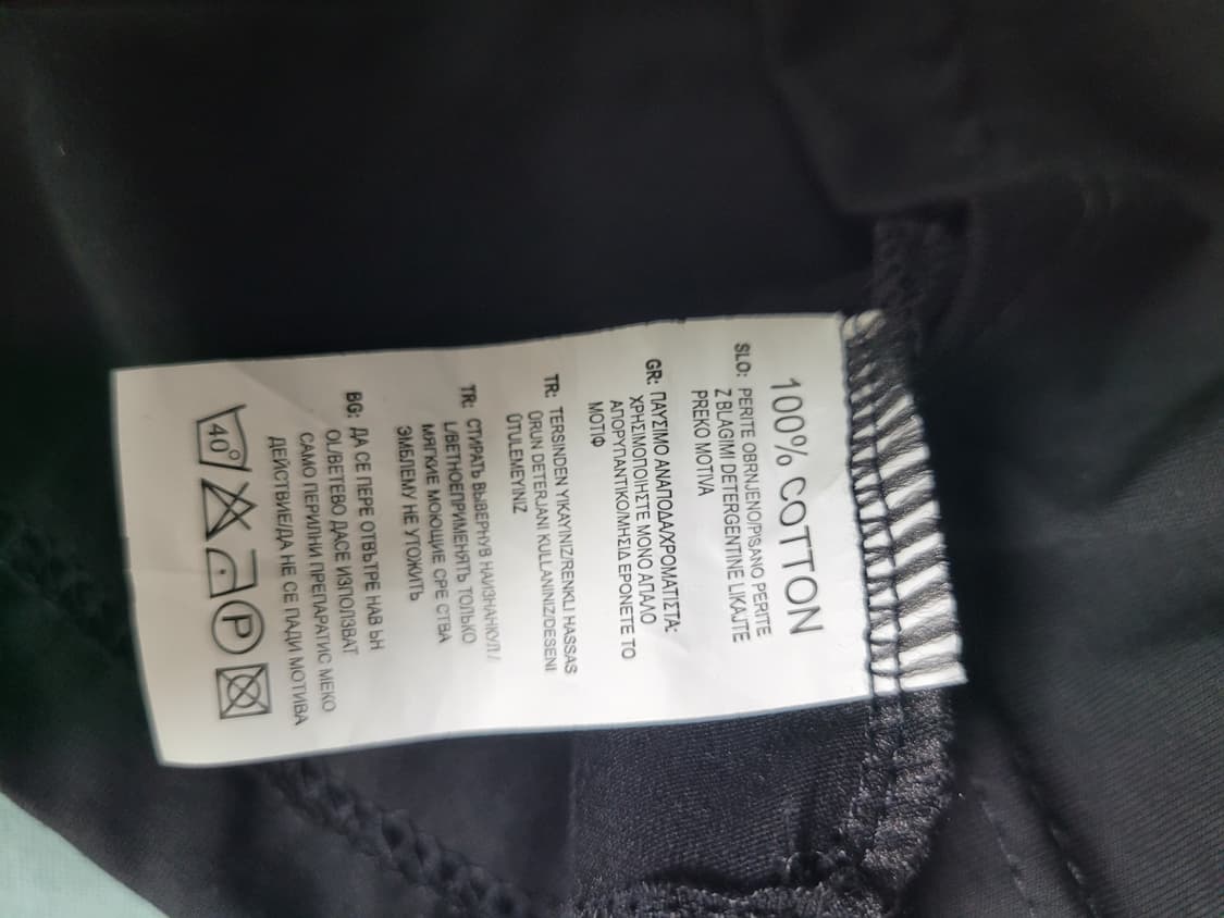 라이프워크 불독 로고 블랙 반팔 티셔츠 상품이미지4