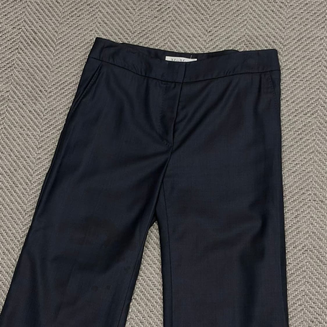 막스마라 부츠컷 울실크 슬랙스 v1114 상품이미지3