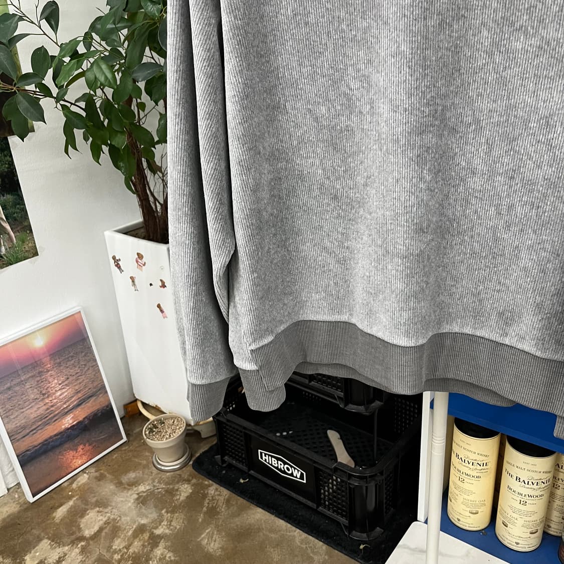 시스템 코듀로이 맨투맨 L 상품이미지3