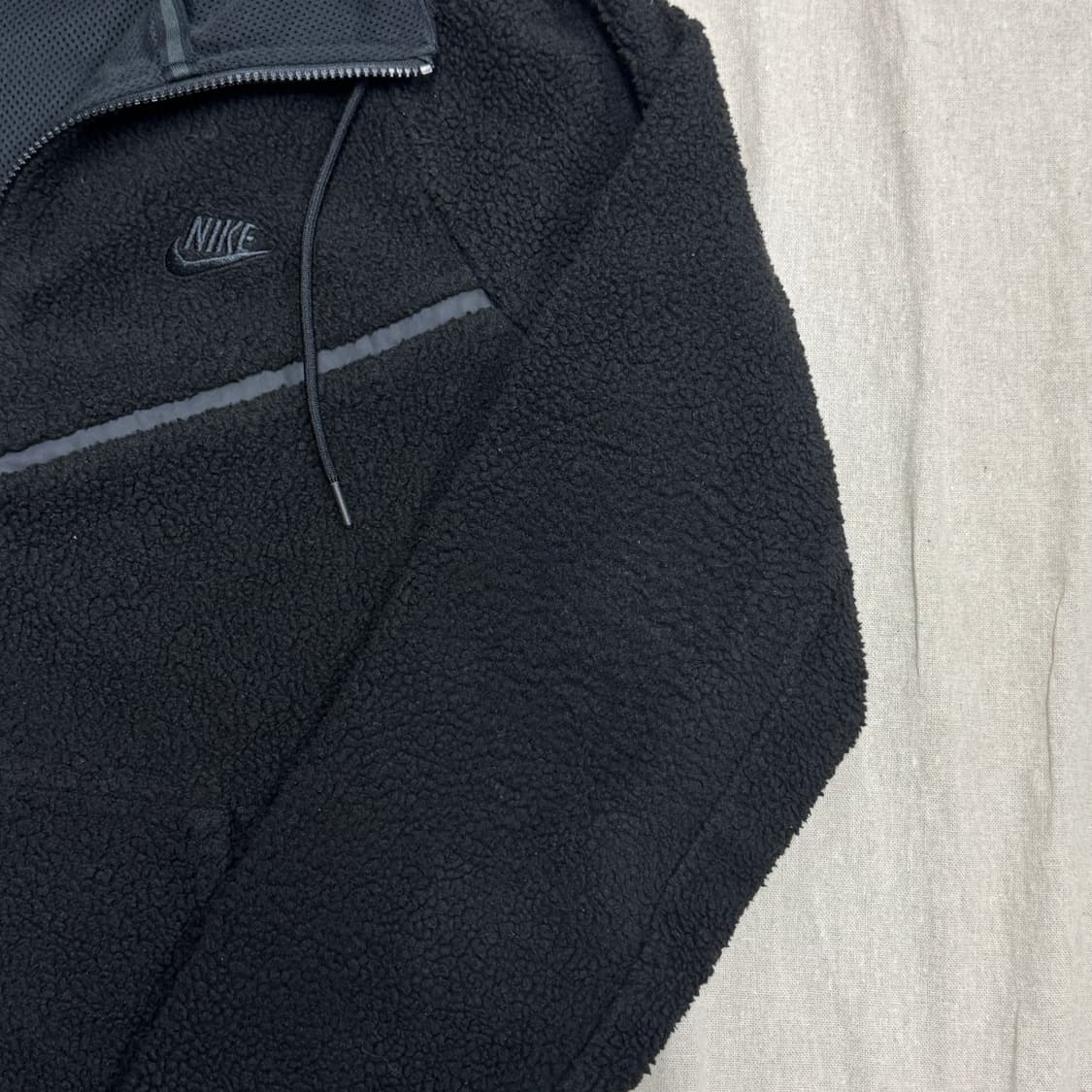 나이키 블랙블랙 후리스 후드집업 XXL 상품이미지9