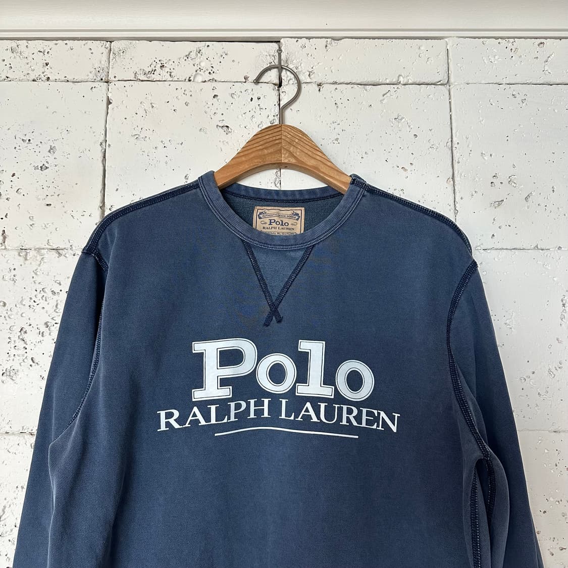 S 폴로 랄프로렌 인디고 맨투맨 상품이미지2