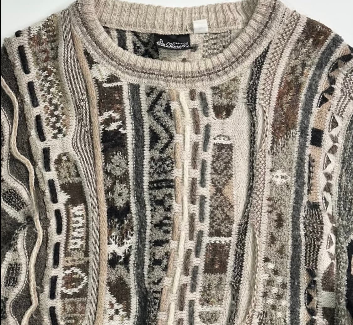 이태리 빈티지 케이블 니트 상품이미지2