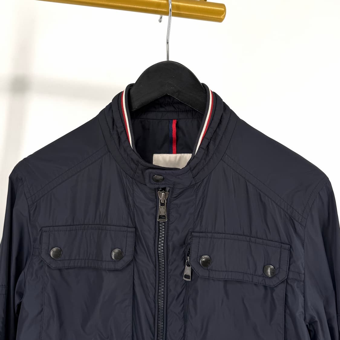[3사이즈] 몽클레어 바람막이 집업 자켓 네이비 상품이미지6
