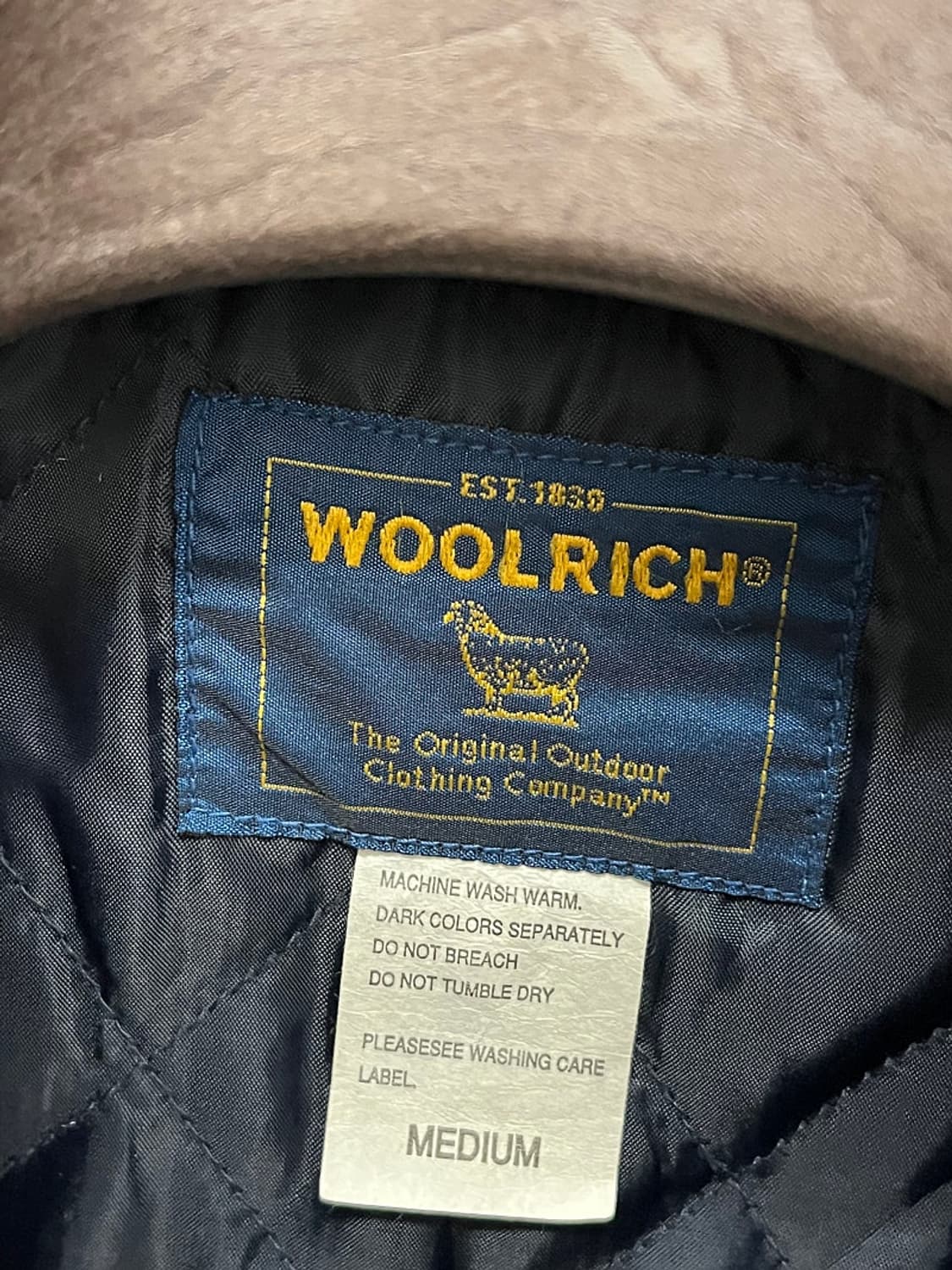 100-105) 울리치 블랙와치 헤링턴 자켓  상품이미지5