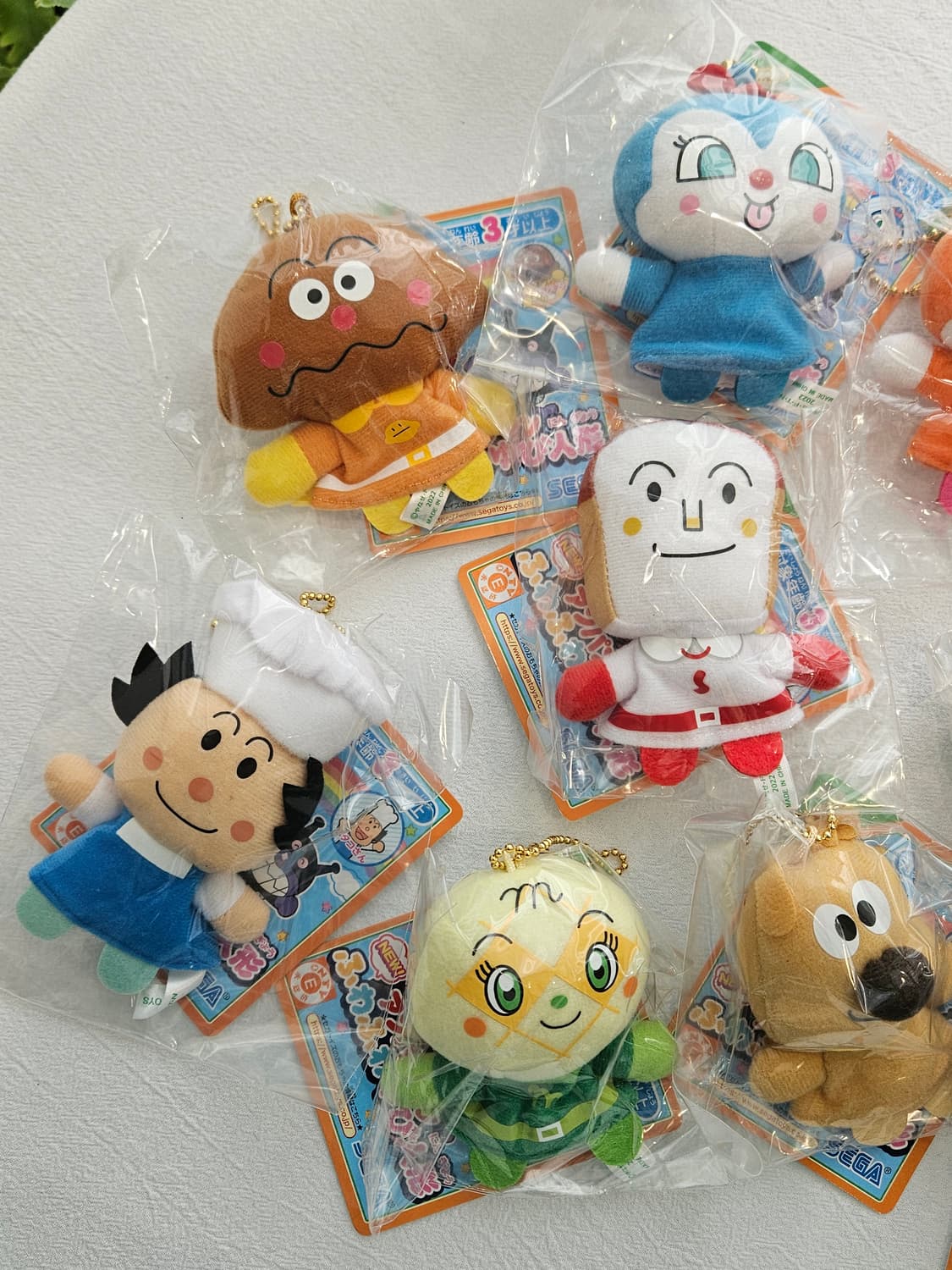 호빵맨 짤랑이 카레빵맨 버터누나 키링 상품이미지2