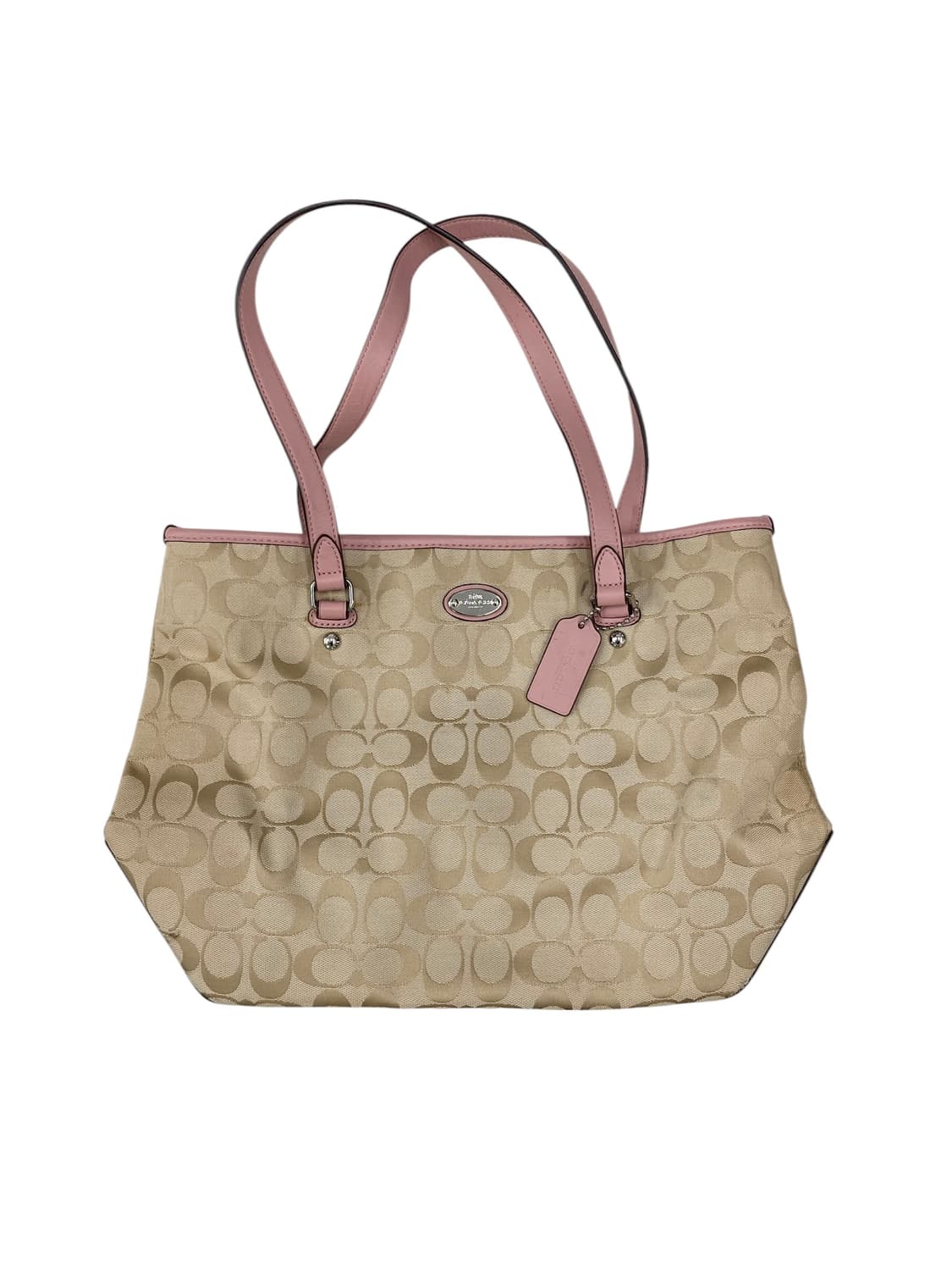 코치 y2k 딸기우유맛 쇼퍼백 상품이미지1