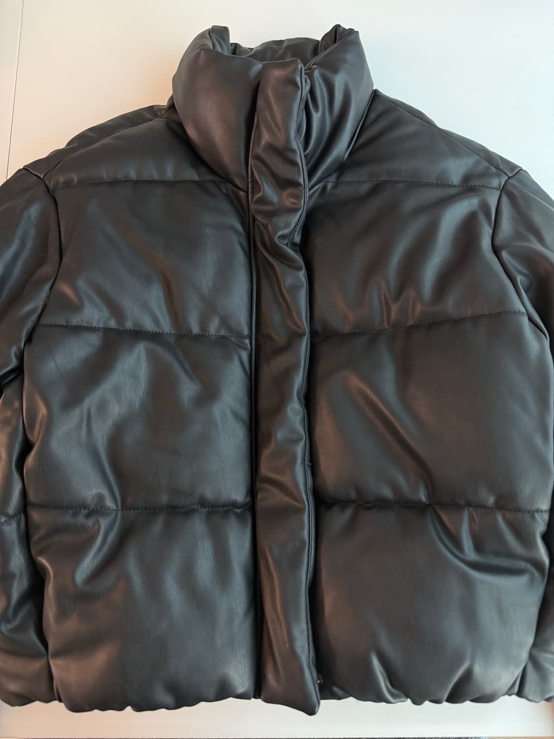 자라 레더 패딩 상품이미지3