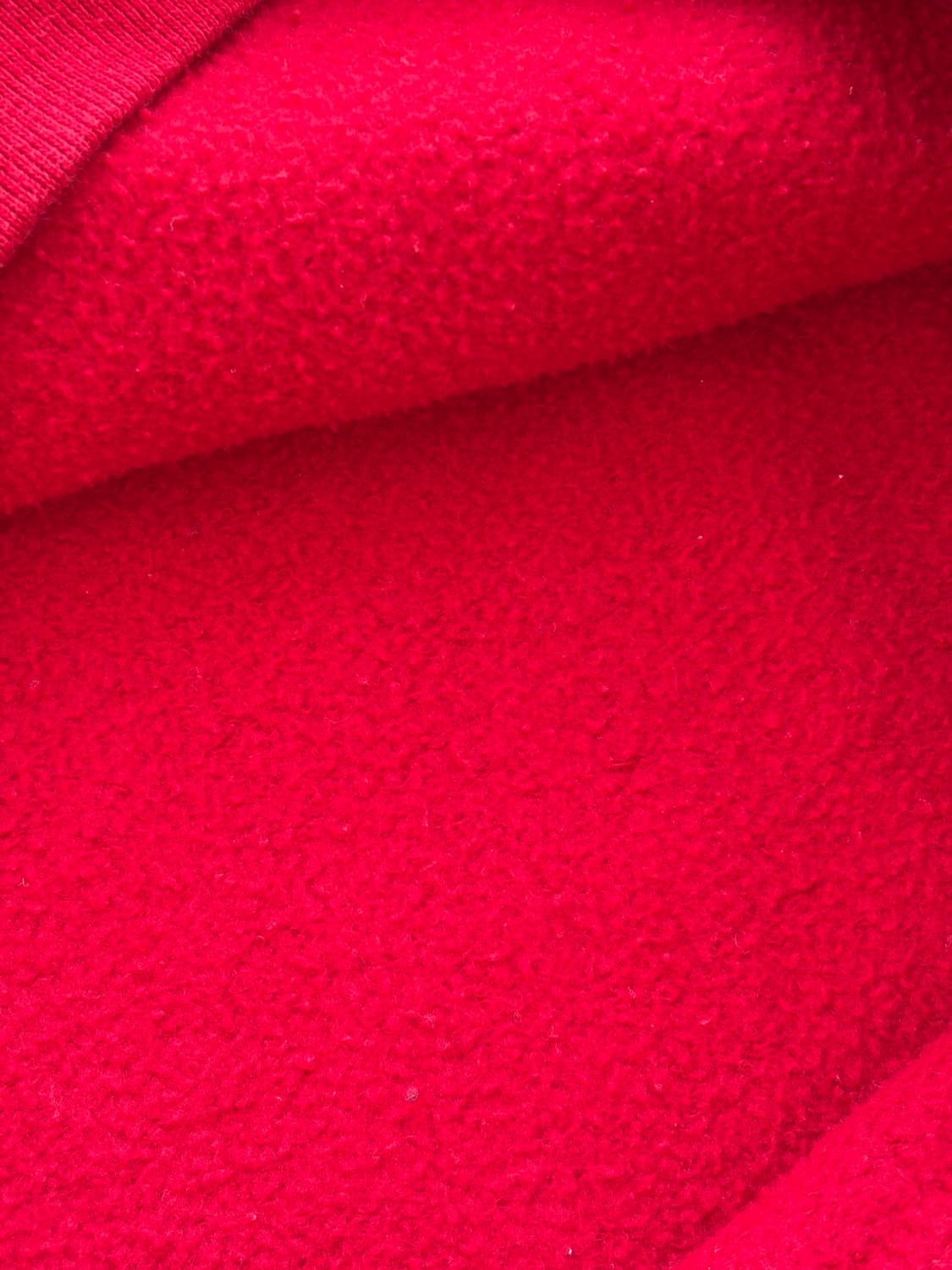 90s Jerzess 져지스 50 50 스웻 플레인 레드 (미제) 상품이미지6