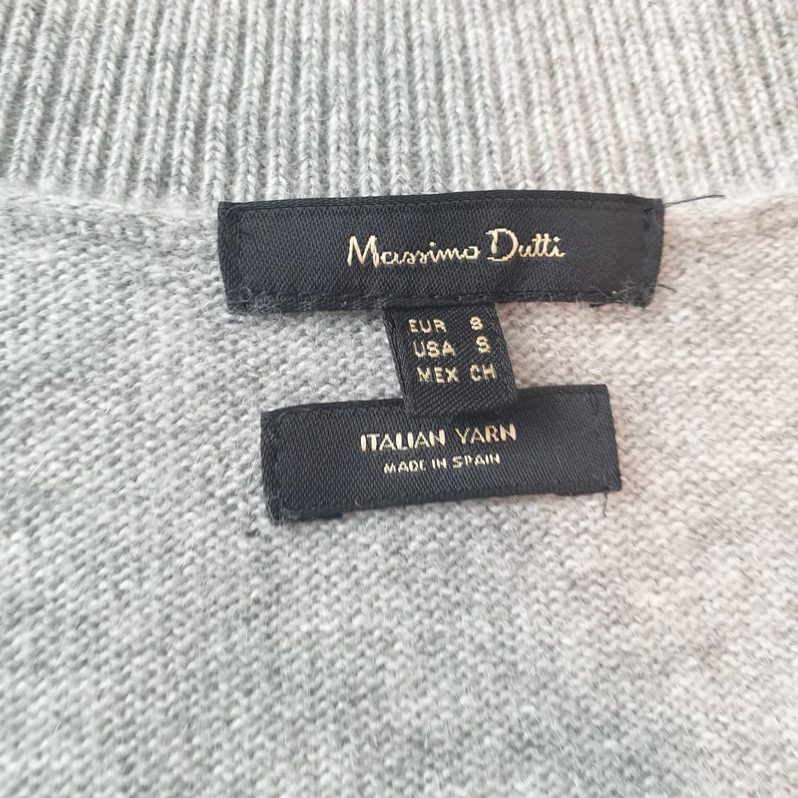 마시모두띠 브이넥 캐시미어 니트 롱원피스 상품이미지7