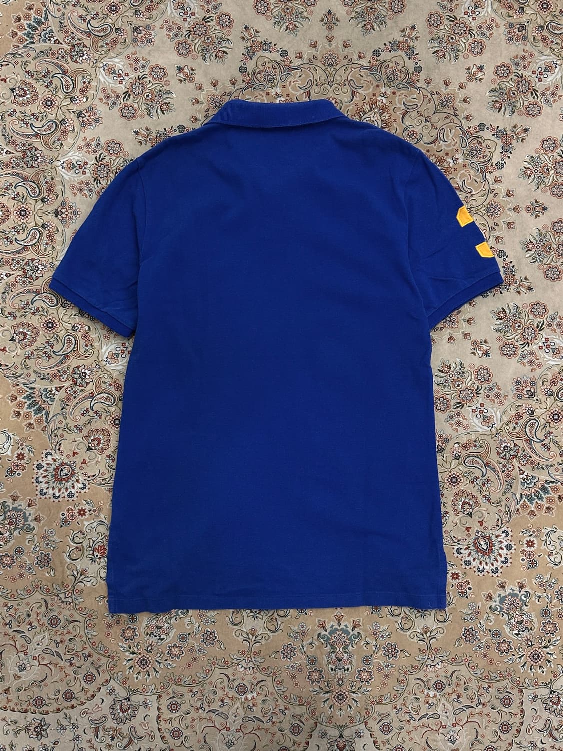 폴로 랄프로렌 블루/옐로우 빅포니 카라티  상품이미지2