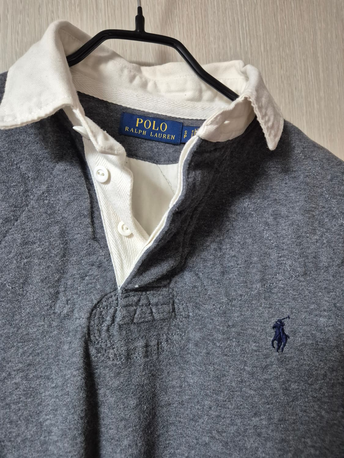 폴로 랄프로렌 럭비 카라티 긴팔 티셔츠 S (90-95) 상품이미지3