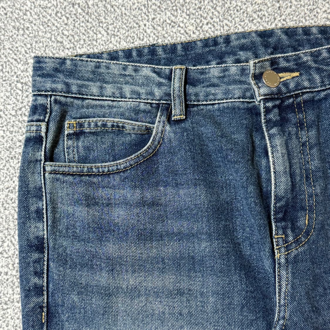 솔리드옴므 크롭 데님 남성용 33-34 상품이미지5