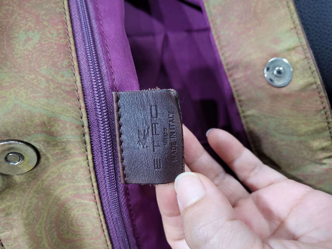 에트로 빅 패브릭 토트백 상품이미지10