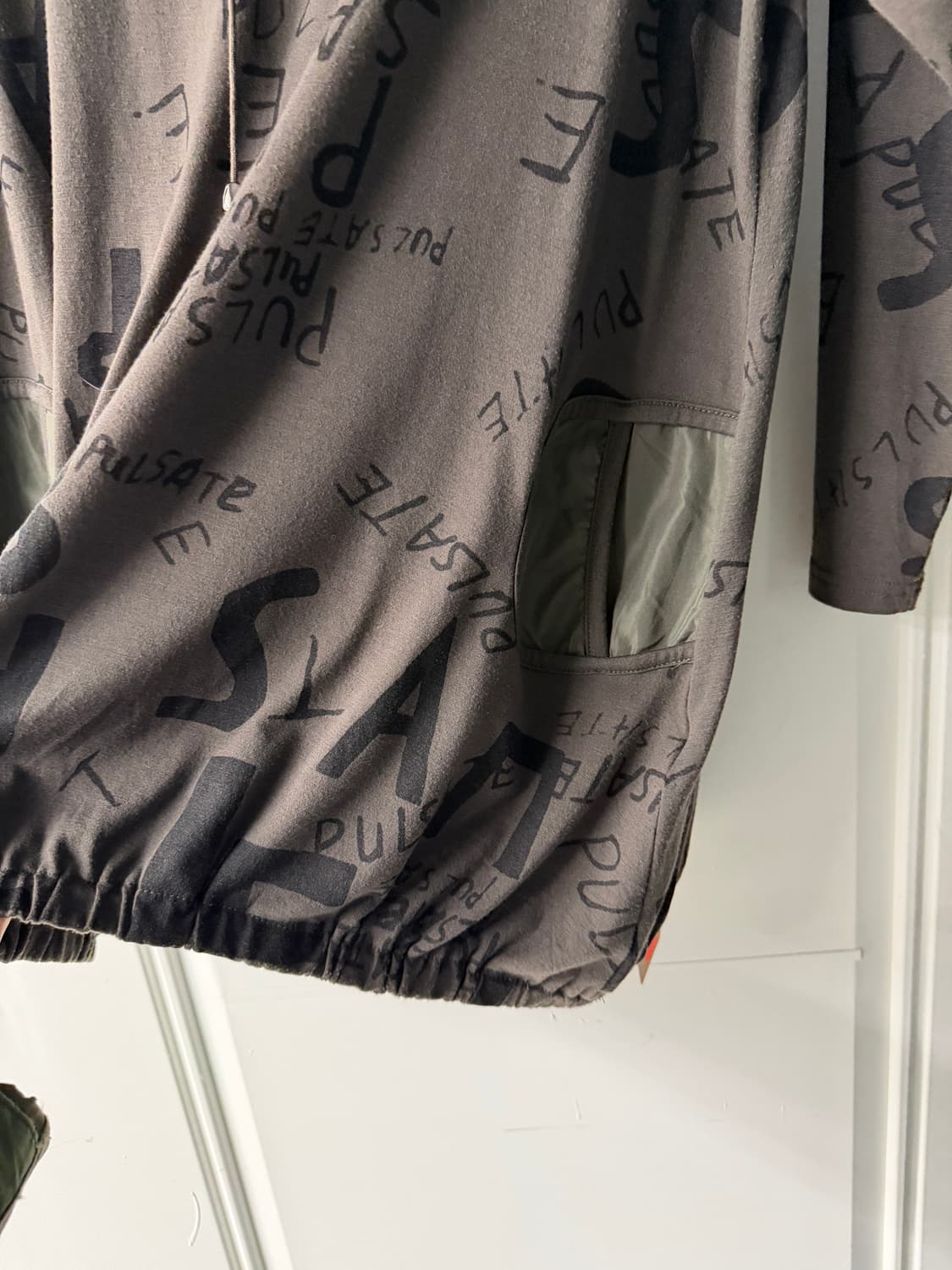 일본빈티지 카키 페이퍼스트링 롱슬리브 상품이미지9