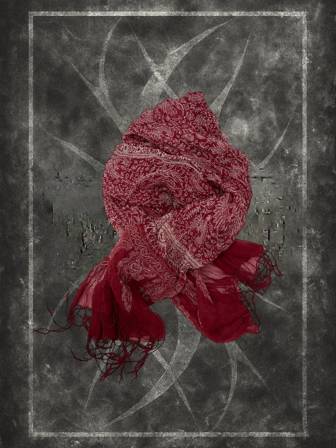 oriental fringe scarf 상품이미지1