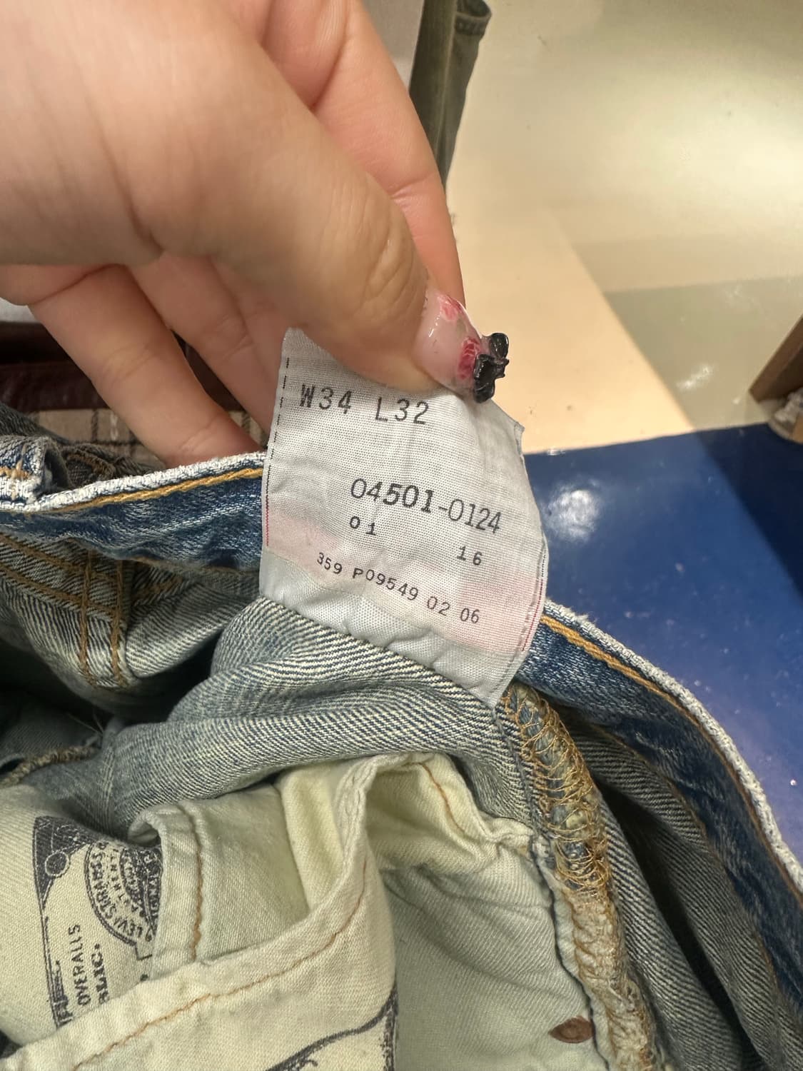 2000s 리바이스 501 상품이미지8