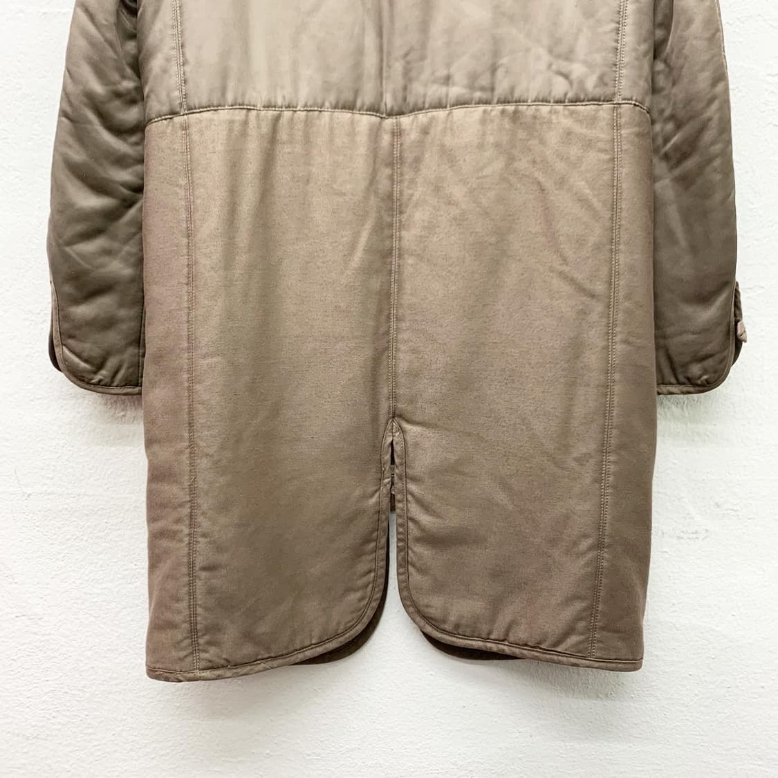 메종 마르지엘라 MM6 딥브라운 2WAY 퀄팅 롱 자켓 상품이미지7