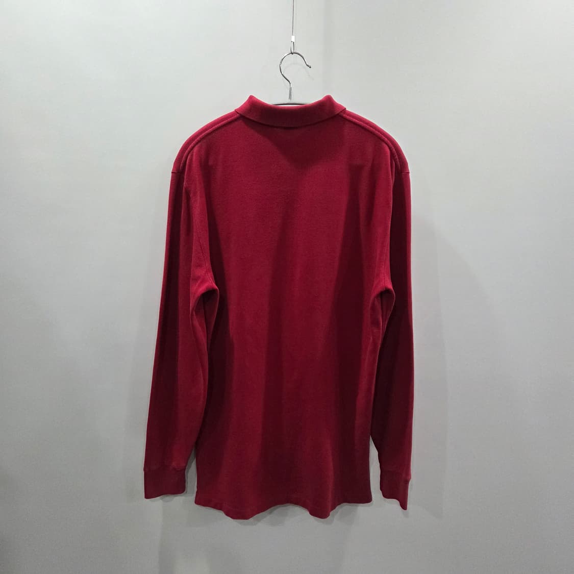 폴로랄프로렌 피케 카라 롱슬리브 레드 S 상품이미지5