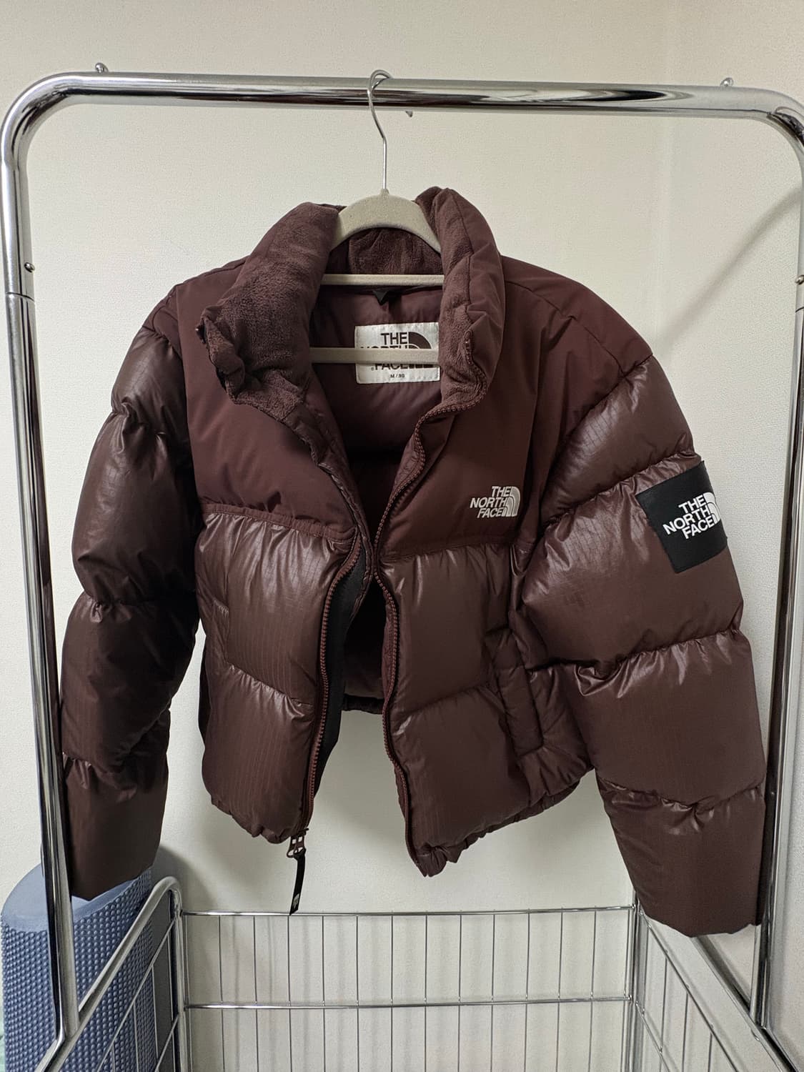 노스페이스 화이트 라벨 노벨티 눕시 다운 자켓 코코아  상품이미지1