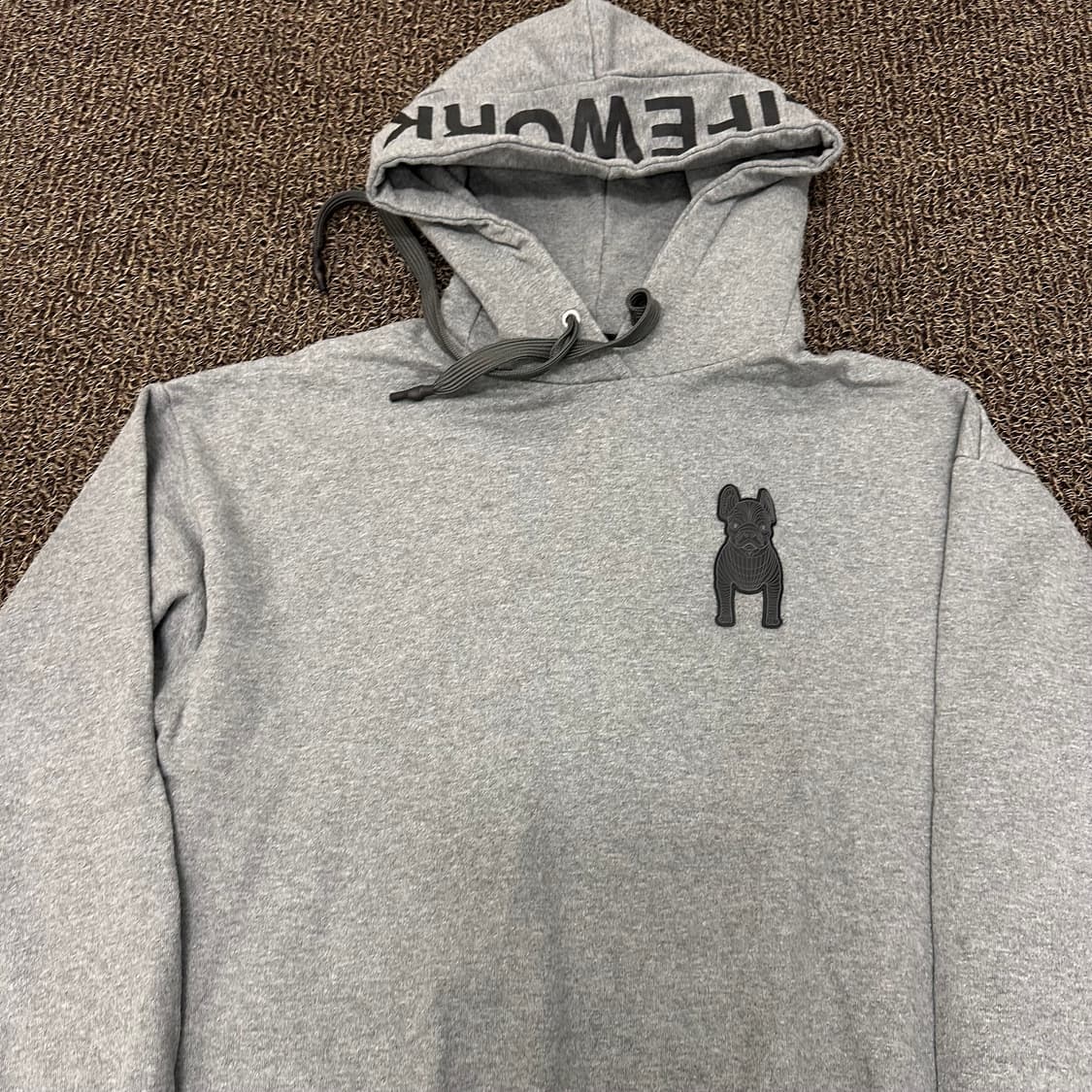 LIFEWORK 라이프워크 후드티셔츠 그레이 M 상품이미지2