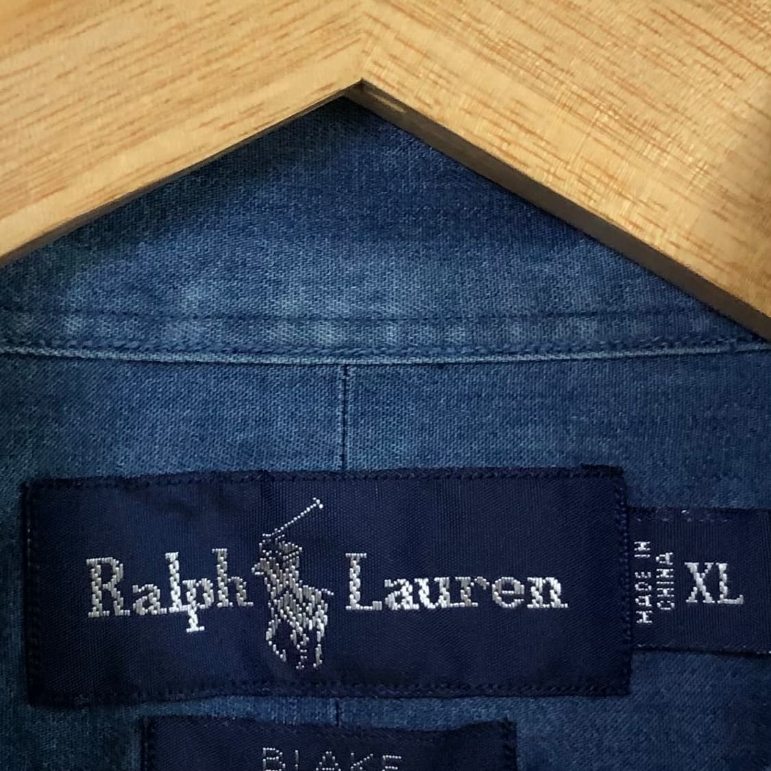 XL 폴로 데님 셔츠 상품이미지3