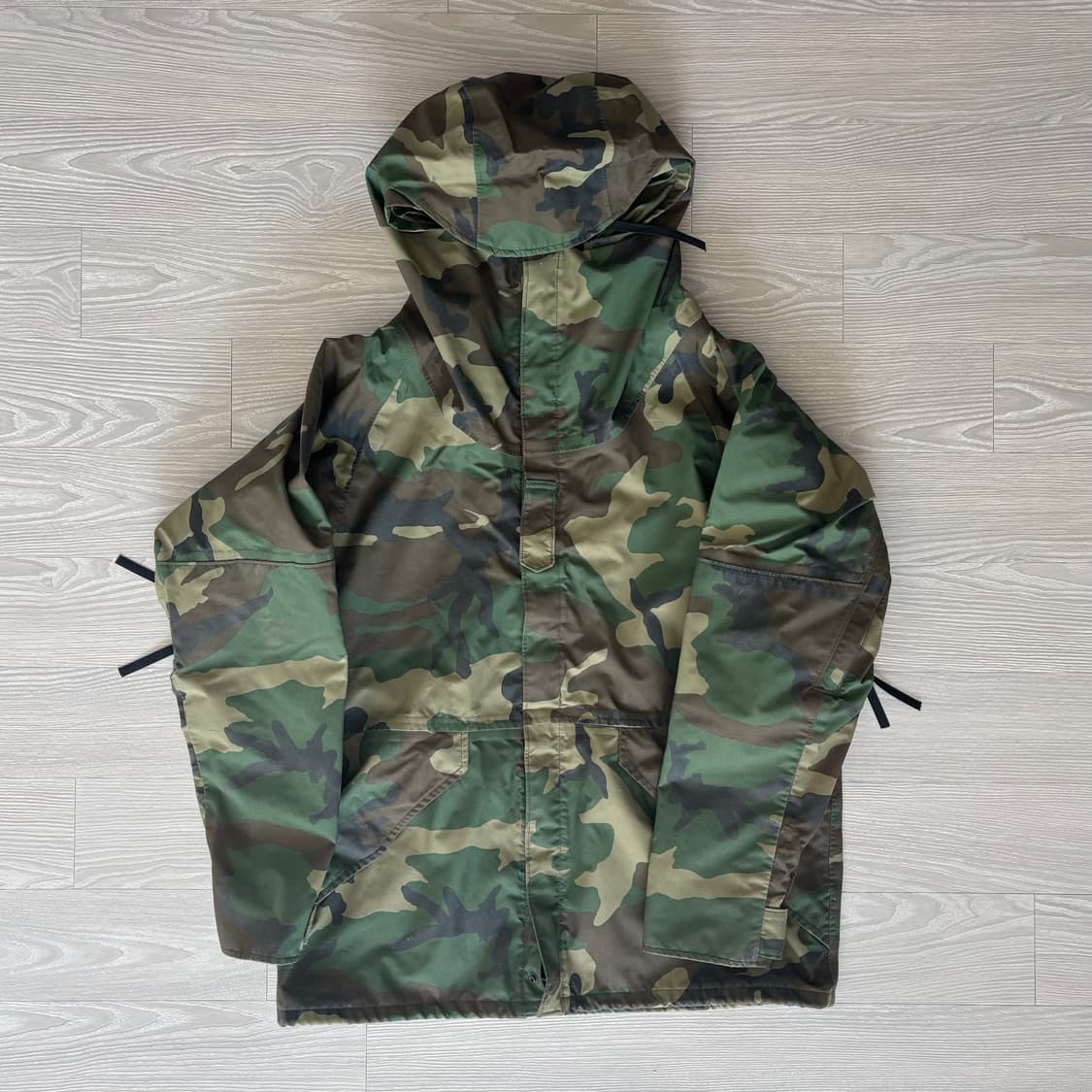 80‘s 우드랜드 카모 콜드웨더파카  상품이미지1