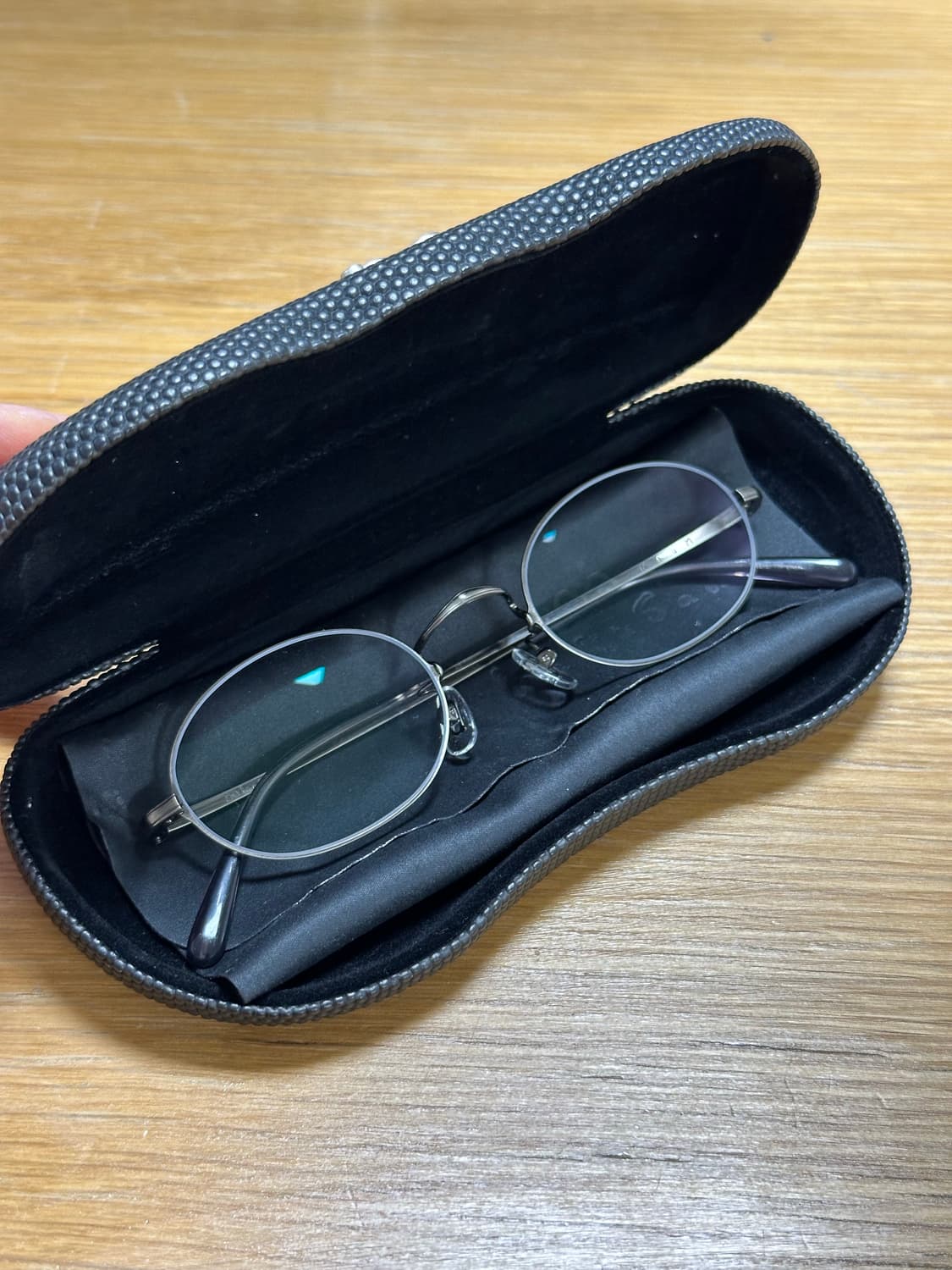 하쿠산 백산안경 NEW MIZOANZEN OVAL 티타늄 안경 상품이미지2