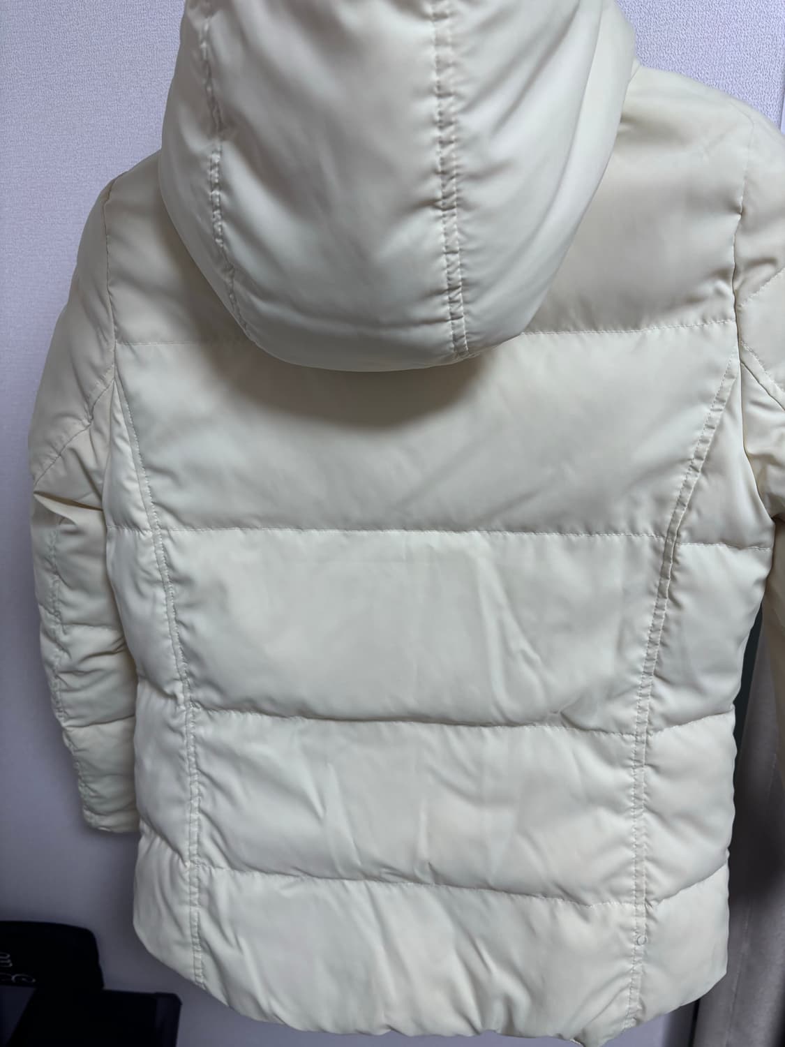 히스테릭글래머 퍽베어 크림핑크 패딩 리버시블 상품이미지4