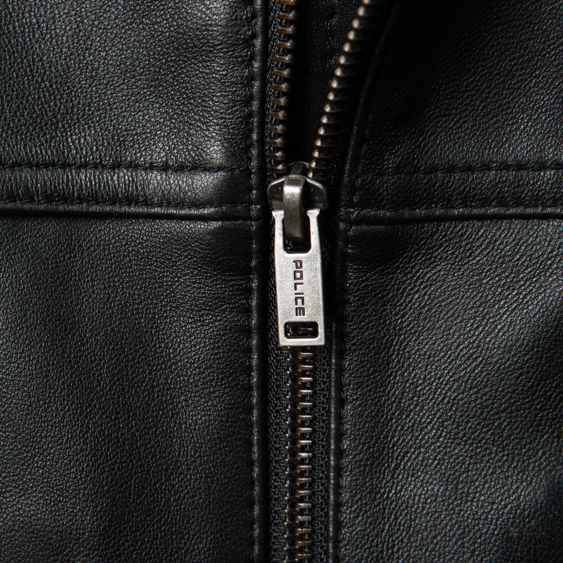 [95] POLICE 폴리스 양가죽 카페레이서 레더자켓  상품이미지2