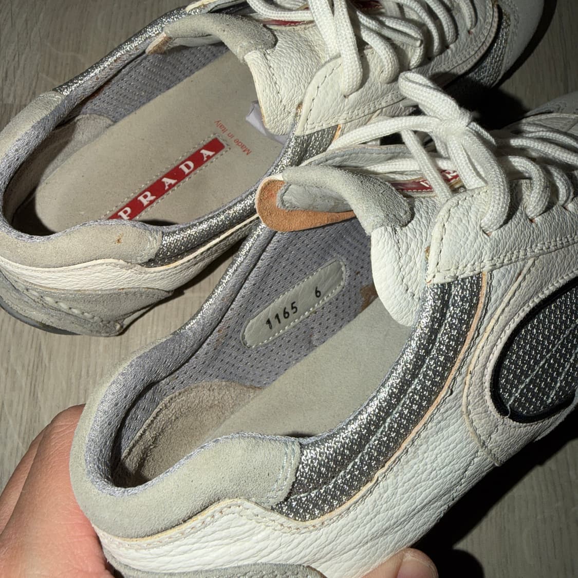 프라다 남성 디테일 드라이빙 스니커즈  (260) 상품이미지6