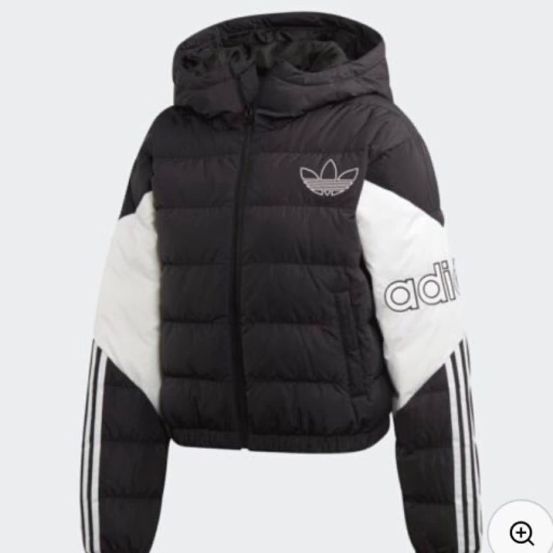 제니 아디다스 우먼즈 크롭 숏패딩 상품이미지3