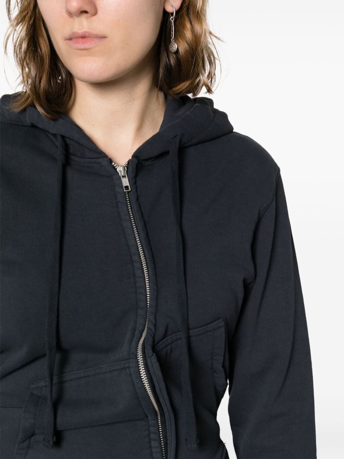 바퀘라 트위스트 후드 집업 네이비M 상품이미지4