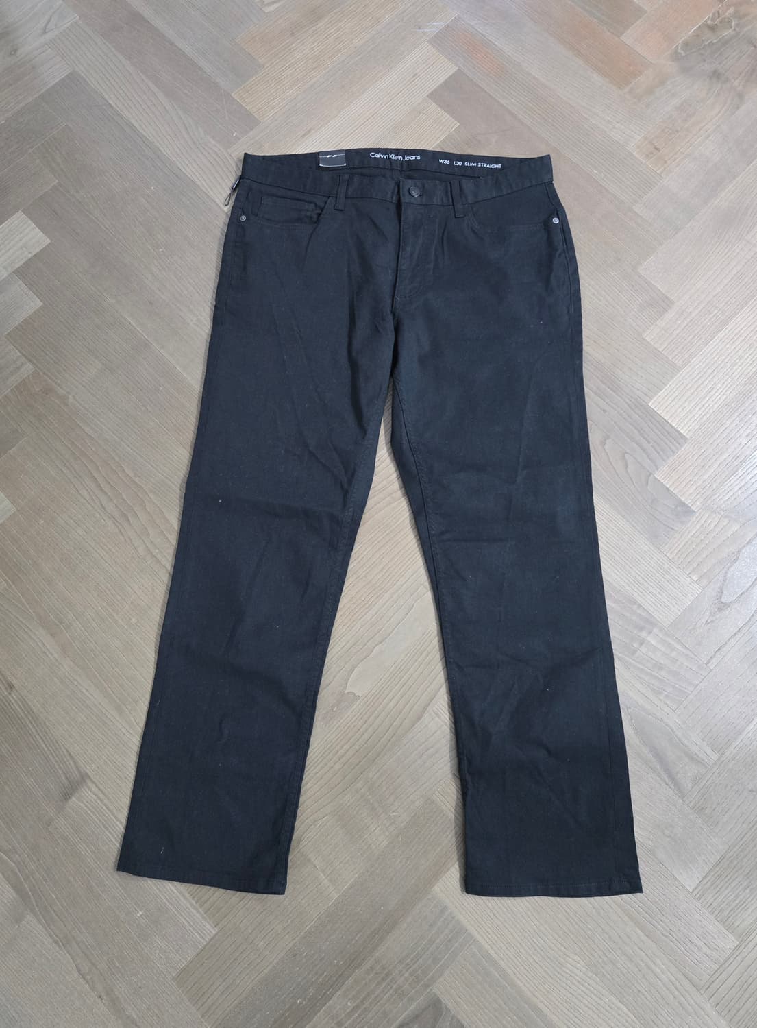 캘빈클라인 슬림 스트레이트 팬츠 W36L30 상품이미지1