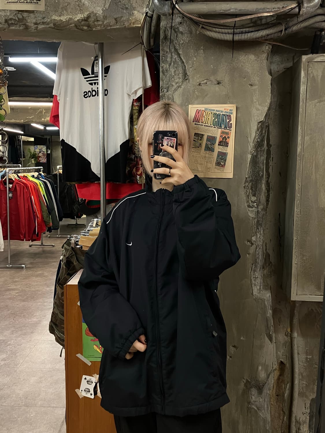 나이키 바람막이 블랙 XXL  #csz1506 상품이미지2