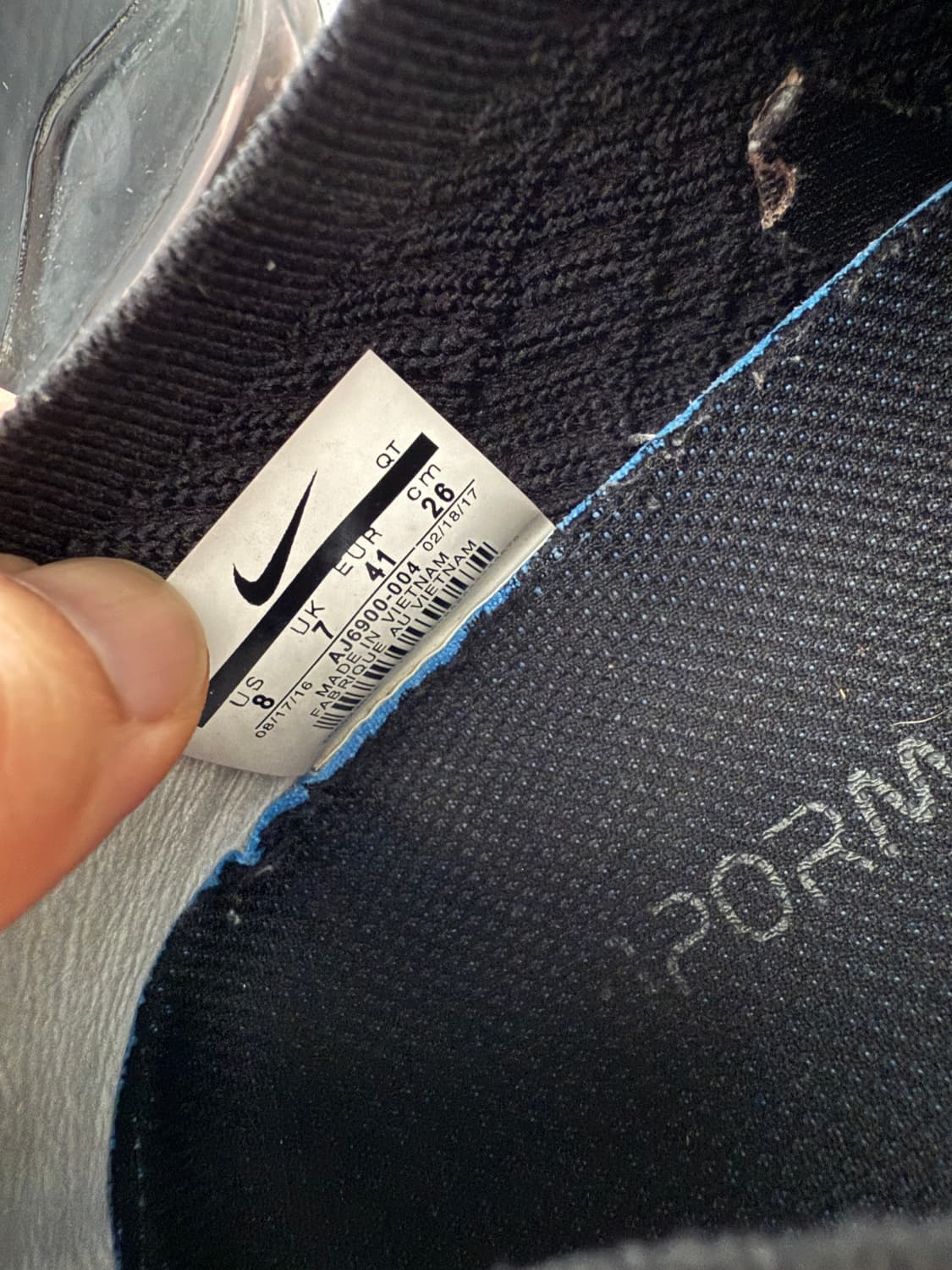 [260]나이키(NIKE) 베이퍼맥스 니트 블랙 상품이미지10