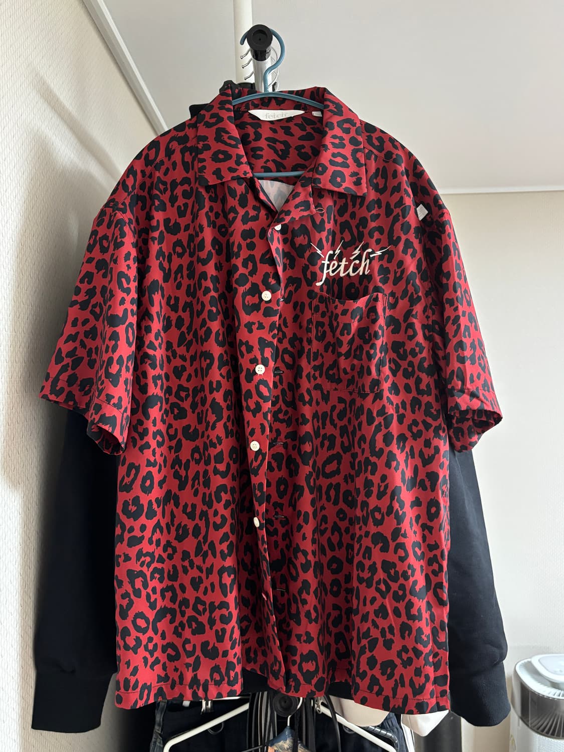 Fetch LEOPARD SHIRT RED 상품이미지2