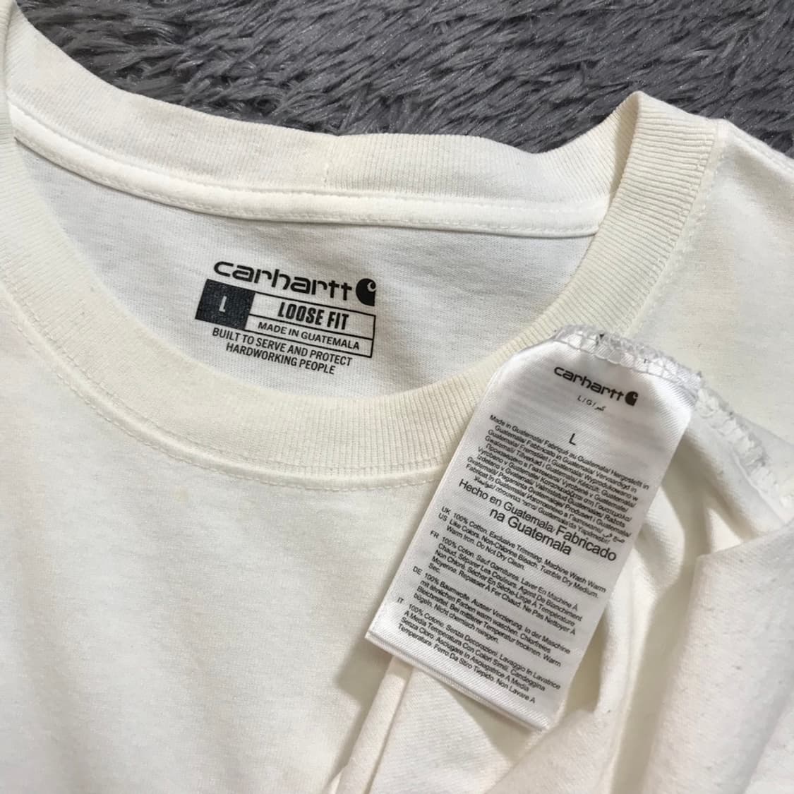 [[L, A급] 칼하트(CARHARTT) 루즈핏 포켓 반팔티셔츠@624 상품이미지5