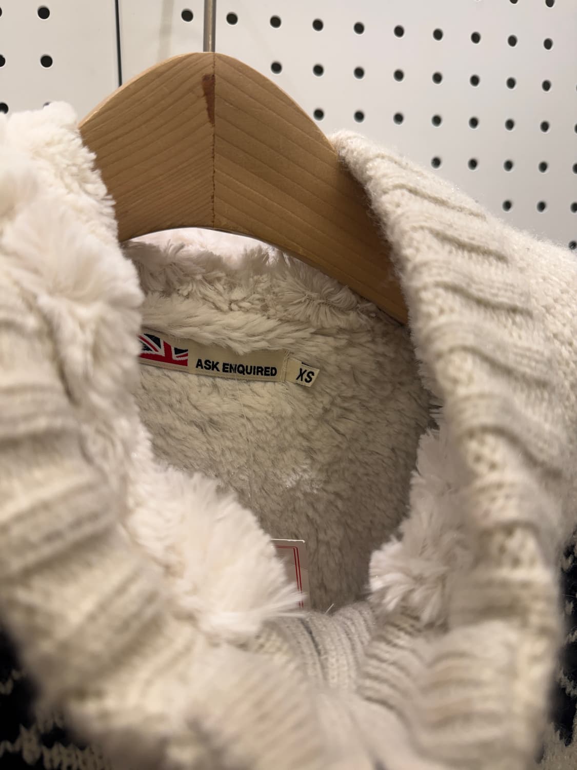 ASK Y2K 빈티지 모리 코위찬 쉐르파 자켓 U843 상품이미지5